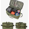 Multifunctional Tactical Outdoor Bag - Large Capacity, Anti-Collision Picnic, Cassette Stove Storage, Ice Pack Included