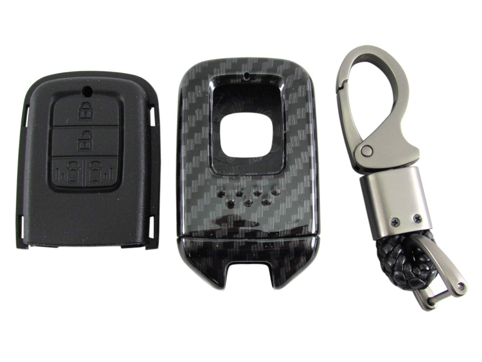 

BRIGHTZ Чехол для смарт-ключа Odyssey RC1 RC2 Черный RC C1 C2 1 2 Odyssey Honda Смарт-ключ 31443 Под карбон [KEY-CASE-033] чёрный