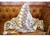 Bohemian Ethnic Knitted Throw Blanket - Nordic Shawl, Air Conditioning Cover, Tassel Bed End Blanket for Homestay.
