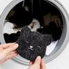 1pcs Of Household Pet Hair Remover, Machine Washed Bear Sticky Sponge, Reusable, Suitable For Washing Machine, Dryer, Black
