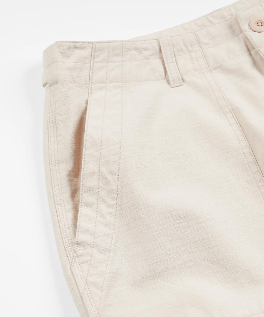 FRIZMWORKS Backsatin Essential Fatigue Shorts _ Cream