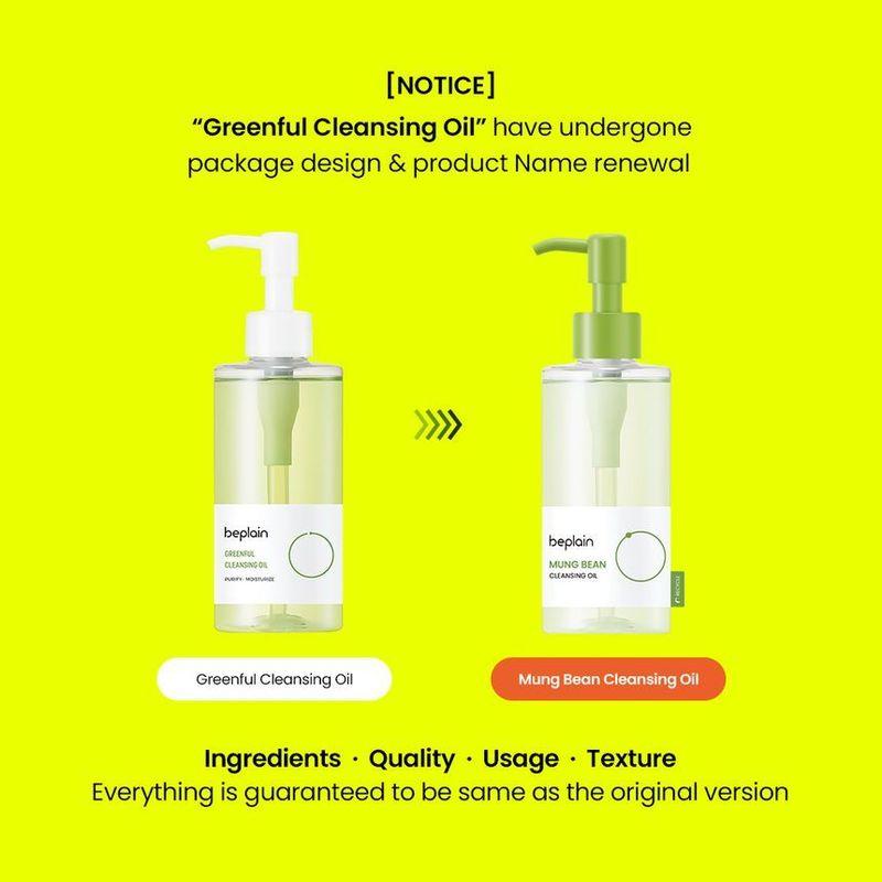 BEPLAIN Mung Bean Cleansing Oil Jumbo