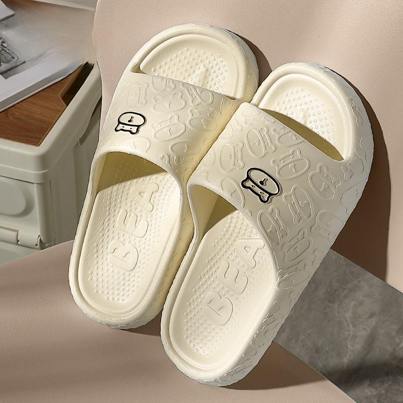 Eva Non-Slip Soft Sole Slippers for Home & Outdoor Use - Unisex Sandals with Thick Bottom