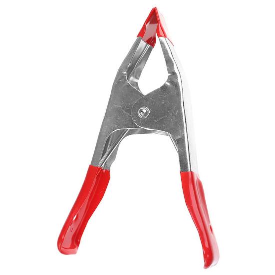1/8 Pcs Outdoor A-shaped Clip Heavy Duty Jaw Opening Thick Rust-Proof Comfortable Handle Anti-slip No Deformation Strong Spring Clamp Woodworking