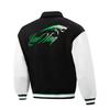 LiNing Professional Basketball Series Buchstaben-Print Einzelknopf Einfaches Polo Lockere Jacke Herrenjacken AJDV403-2