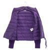 MONCLER [Good Condition] E20939455700 MAGLIONE TRICOT CARDIGAN Knit-switched down jacket Jacket M purpleUsed