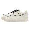 Anta Light Breeze Breathable And Slip Resistant Low top Skateboard Shoes Women's White Black 922418065-2