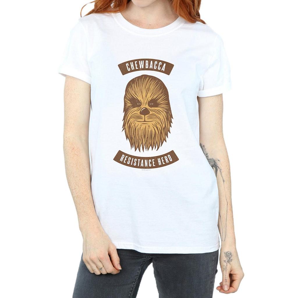 Star Wars The Rise Of Skywalker Womens/Ladies Chewbacca Hero Cotton T-Shirt