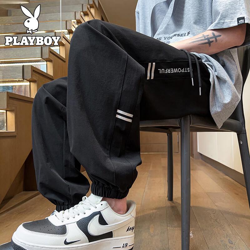 PLAYBOY Men s Loose Fit Jogger Casual Pants 2XL