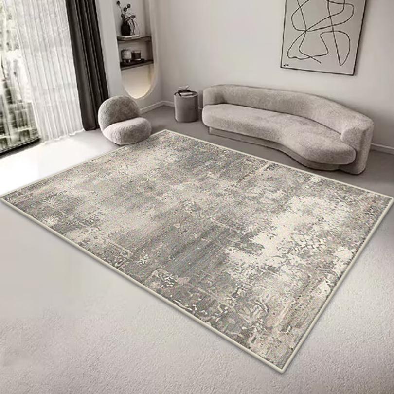 Simple Style Non-slip Decoration Home Carpet for Live Room Soft Sofa Table Mat Easy Cleaning Room Decor Abstract Bedroom Rug