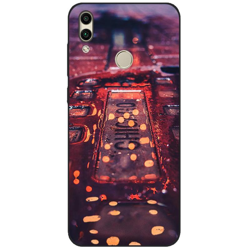 For Huawei Honor 8C 8 C Shockproof Protective Phone Case on Honor 8C Fashion Silicone Cover Honor8C Case 6.26" Honor 8C Case