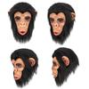 Halloween Orangutan Head Mask Costume for Women Man Cosplay Party Halloween Orangutan Mask Scary Orangutan Headgear
