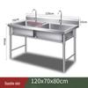 Beifu Stainless Steel Double Basin Kitchen Sink