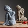 Southeast Asian Sleeping Sitting Buddha Statue Resin Crafts Thailand Hindu Fengshui Zen Garden Office Home Decoration Meditation