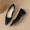 Y 2999-1 not tired feet pointed black women spring and autumn 2025 new workplace women shoes temperament single shoes women