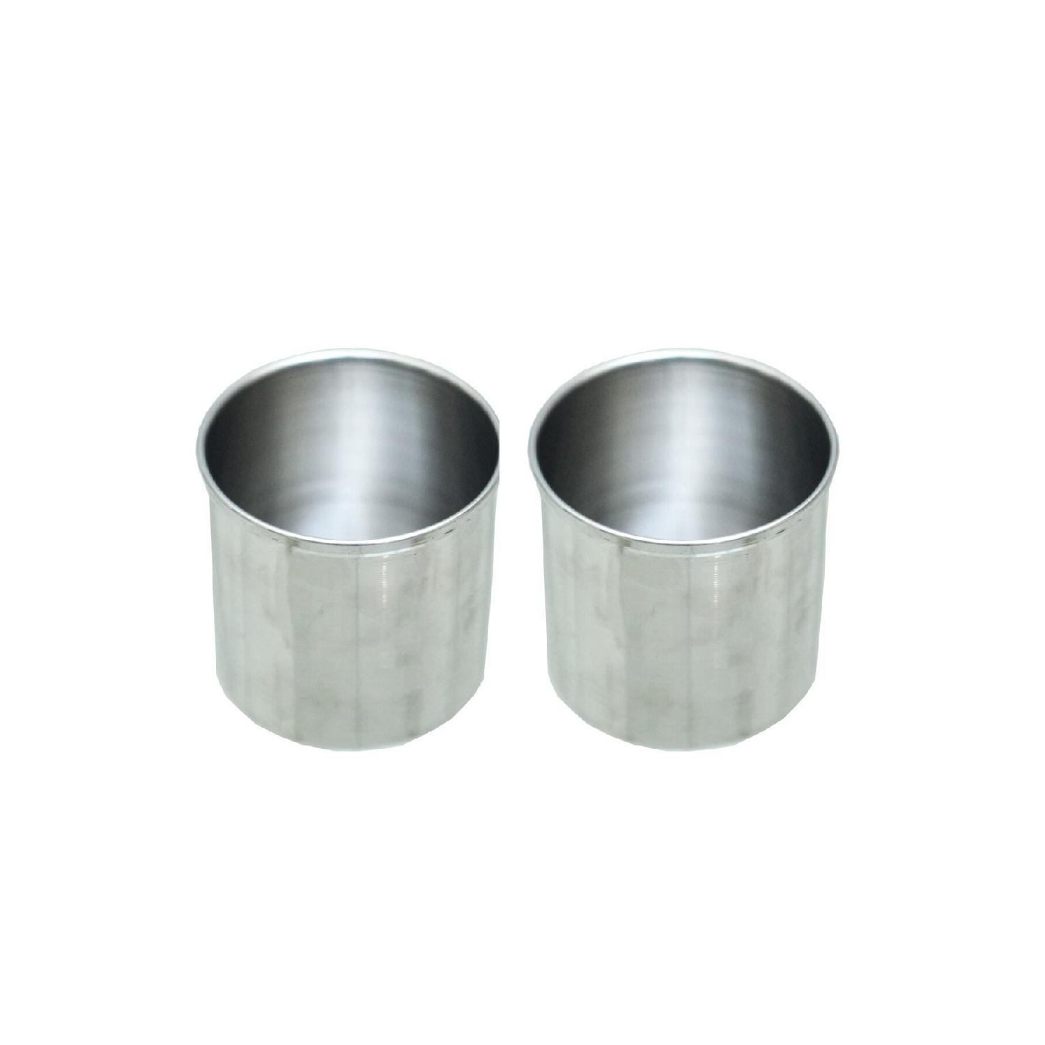 

Алюмінієва плоска модель скла 2 шт срібний