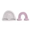 Silicone Candle Molds Rainbow Bridge Shaped Silicone Clay Moulds Resin Casting Mold Silicone Material Home Decorations