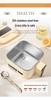Large Capacity 304 Stainless Steel Instant Noodle Bowl with Lid and Spoon Set for Dorm Use