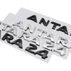 3D ABS Car Trunk Letters Words Logo Emblem Badge Decals Sticker