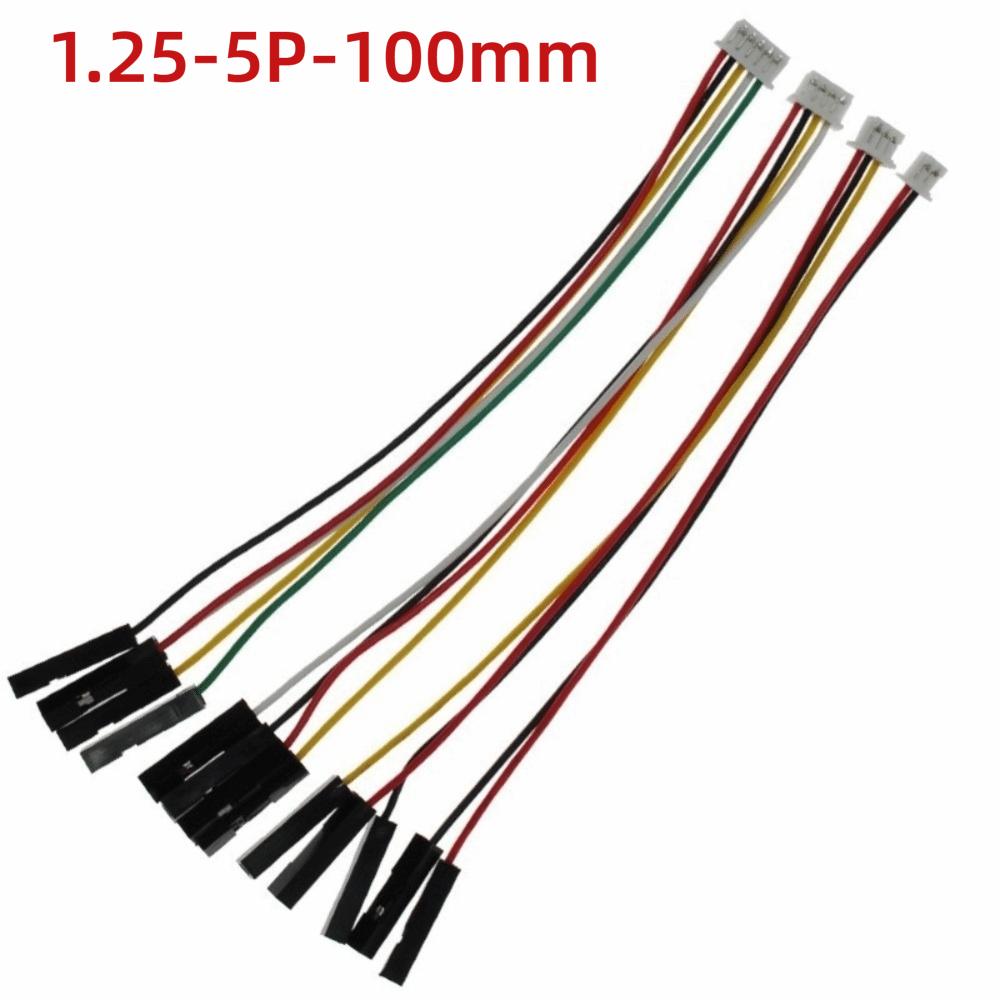 10 шт. MX1.25MM на DuPont 2.54 JST Терминальный провод PH Коннектор PCB Перемычка Электронный DIY