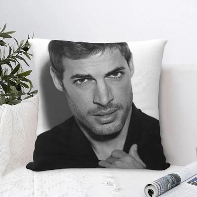 Pillow Cover William Levy Graphic Cushion Cover Handsome Model Actor Kawaii Pillow Case For Chair Home Decoration Pillowcases