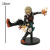 18cm Boku no My Hero Academia Anime Figuren Katsuki Bakugou Action Figur My Hero Academia Modell PVC Statue Spielzeug Geschenke