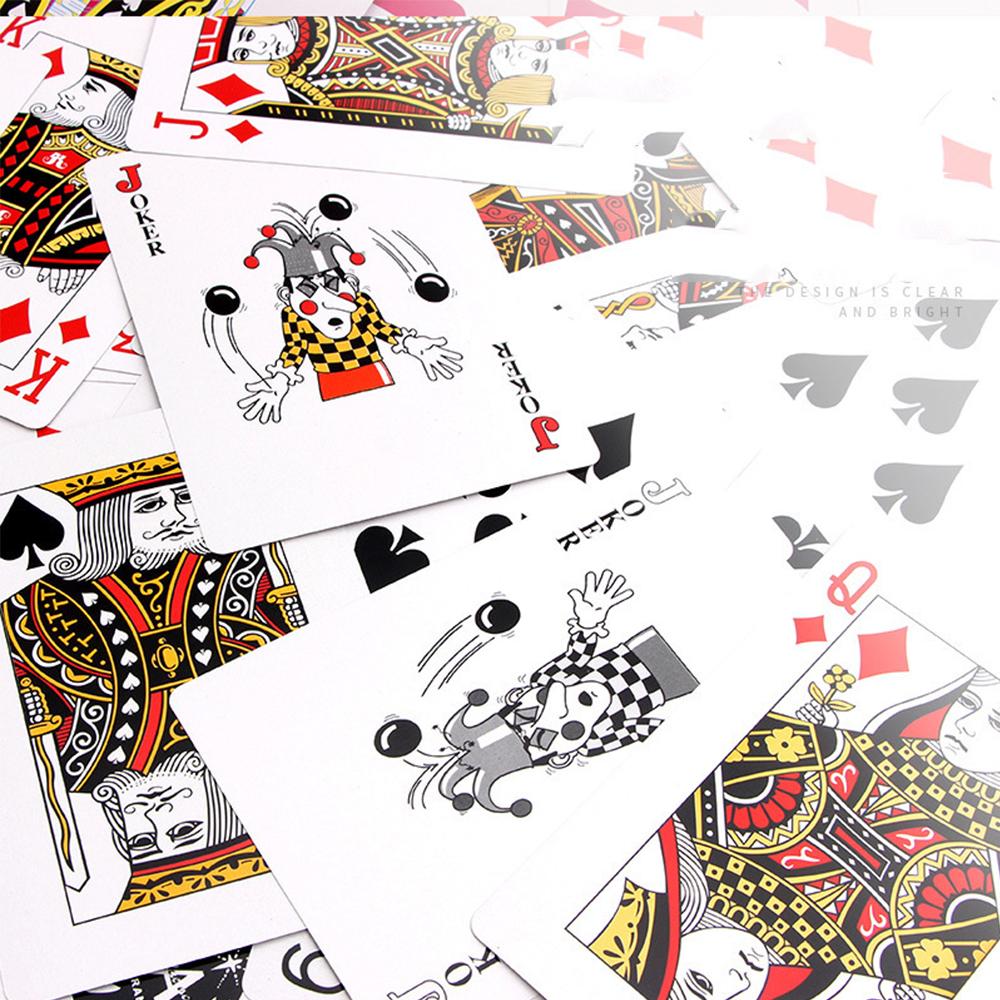 54pcs 4Times Jumbo Playing Cards for Adults Game Birthday Party Supplies