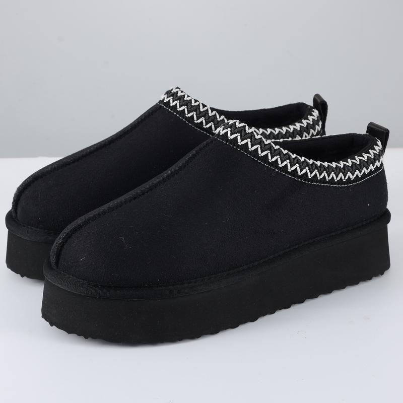 Fashion Crestar Women's Winter Slippers Lady Classic Fashion Brand Warm Thick Sole Shoes Short Plush Ankle Snow Boots Outdoor and Indoor