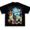 2026 New Dragon Ball Mens and Womens TShirts  Son Goku Anime  SpringShortSleeved Trendy Style