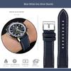 Per cinturino Citizen Blue Angel seconda generazione AT8020 JY8078 fibra di carbonio nylon gomma fluoro cinturino silicone braccialetto