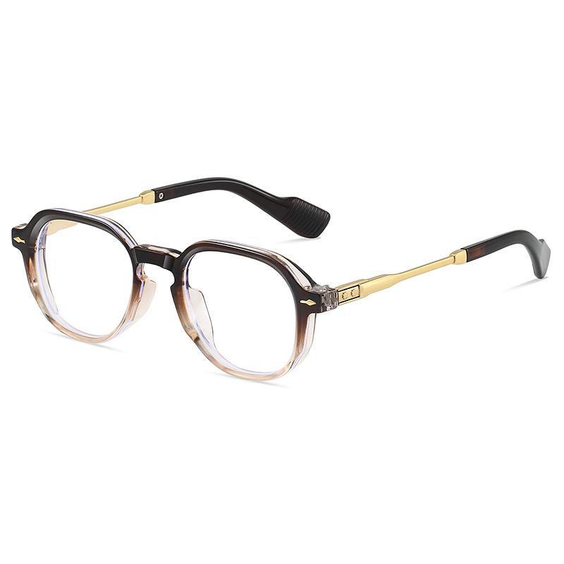

Brand High Quality Polygon Sunglasses Anti Blue Light Fashion Women Hip Hop Glasses Retro Sunglasses Men
