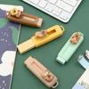 1/24PCS Capybara Eraser Cute Push-Pull Eraser Cartoon Design Student Stationery School Supplies Kawaii Supplies School