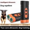 Ultrasonic Dog Repeller Rechargeable Dog Bark Deterrent Device with LED Flashlight Anti Barking Device Dog Trainer for Dogs