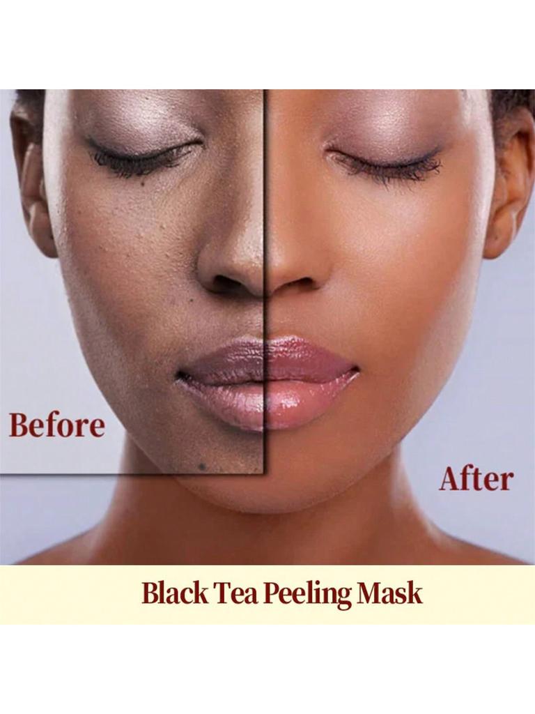 1Pc 100g BLACK TEA PEELING MASK Natural Ingredients. Gently Rejuvenating Skin. Immediate Result. Ski