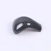 Carbon Fiber Gear Shift Knob Lid Cover Trim For -2024 Toyota Corolla Sedan