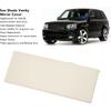 Sunvisor Mirror Cover - Vanity Mirror Frame Replacement for Range Rover Sport 2010‑2013 (Beige)