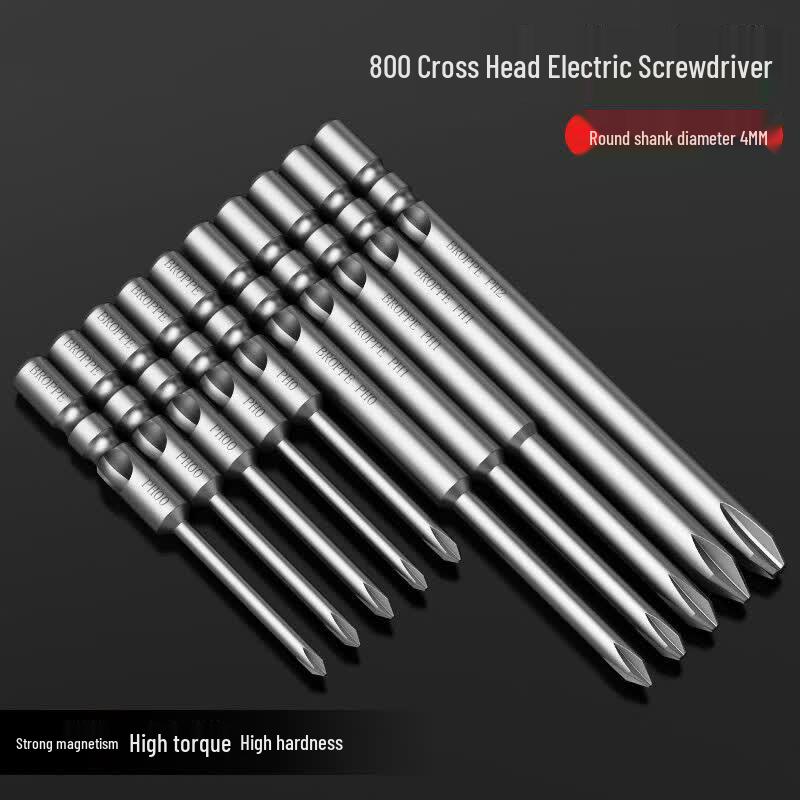 Hujian Magnetic S2 Steel Hex & Phillips Screwdriver Bit Set