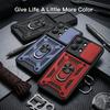 KEYSION Shockproof Armor Case for Xiaomi POCO X8 Pro Max Slide Camera Lens Protection Ring Stand Phone Cover for POCO X8 Pro Max