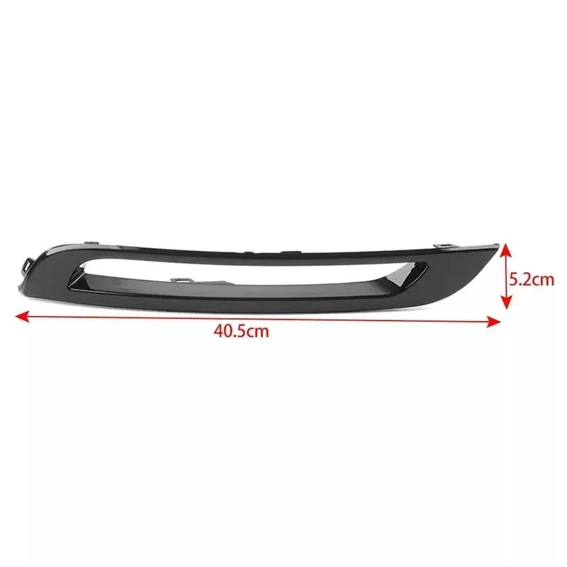 1pc Car Left Front Bumper Fog Lamp Cover Black For Land Rover For Range Rover Velar 2018 2019 2020 2021