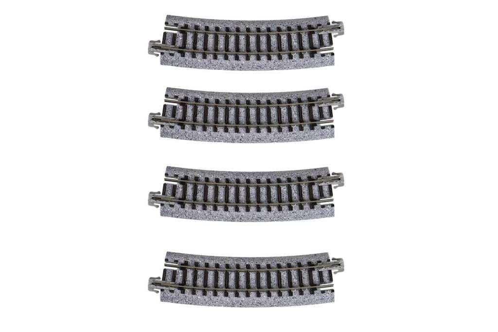 KATO N gauge curved track Railway model supplies R315-15° (4 pieces) 20-121