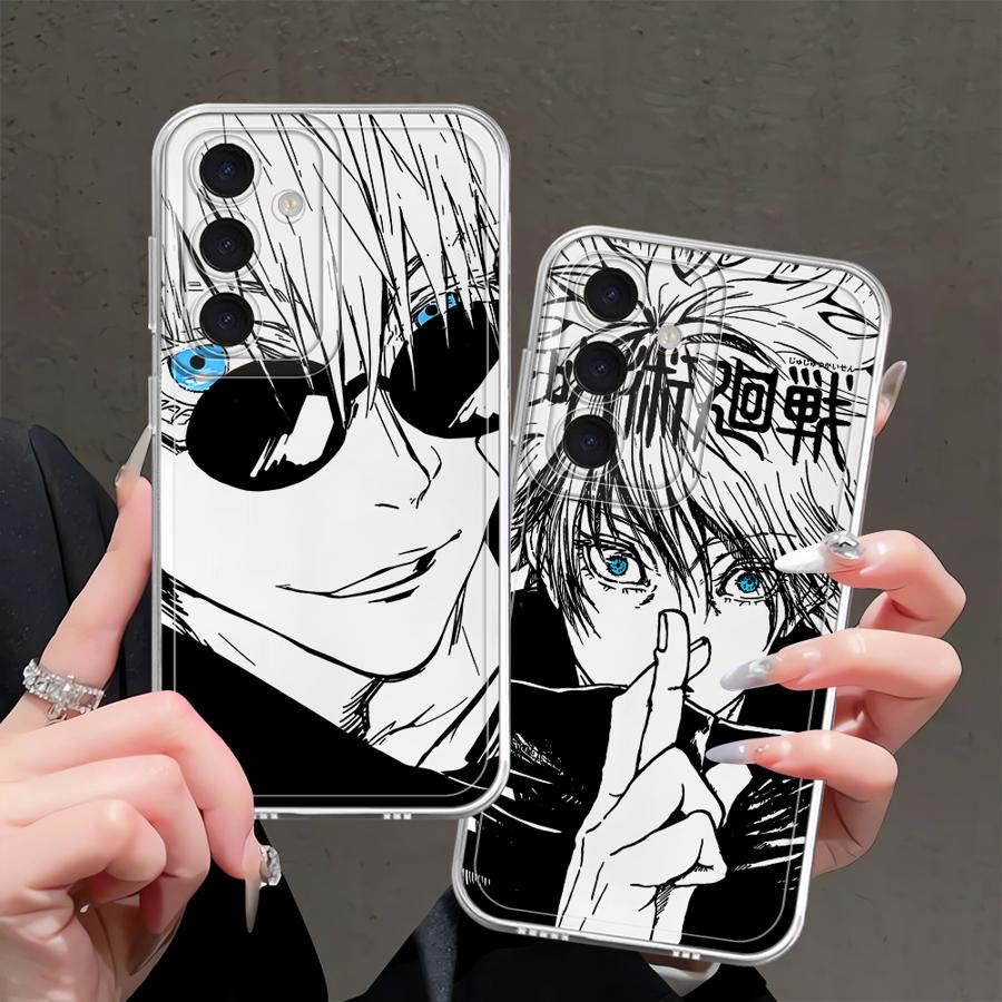 J-Jujutsus K-Kaisens Anime Phone Cover Case for Samsung Galaxy A57 A52 A54 A15 A34 A35 A25 A51 A55 A36 A37 A52 A17 A26 A24 A56