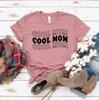 Cool Mom T-shirt, Pocket Cool Mom Shirt, Moms Club Gift, Mom Tee, Mama Top, Cool Shirt, Summer Gift, Mom Of Boys Top, Women's Tee