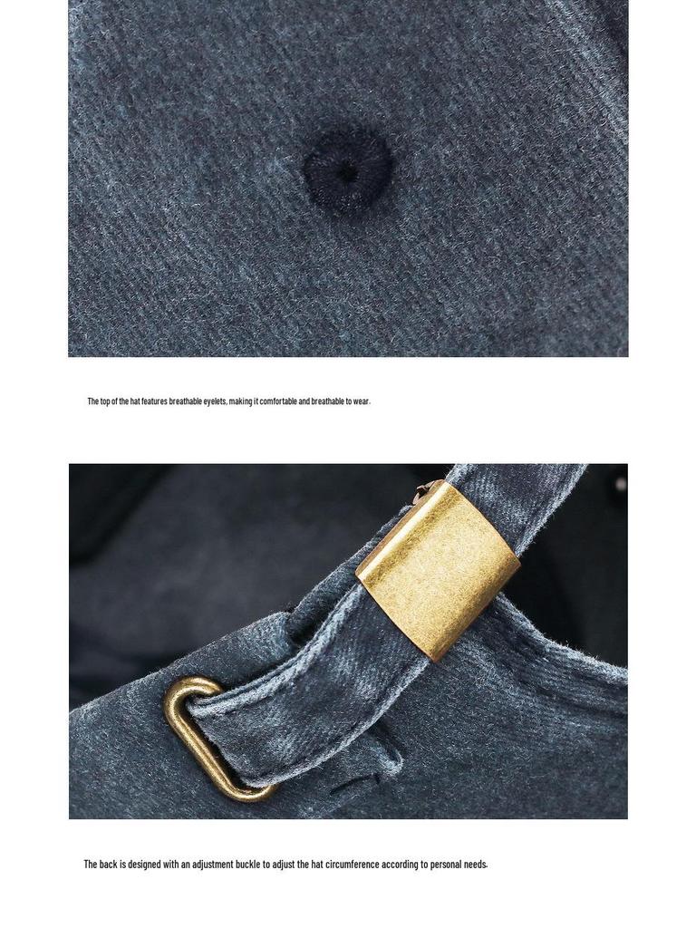 Autumn & Spring Soft Cotton Melon Hat: Versatile Streetwear for All Seasons