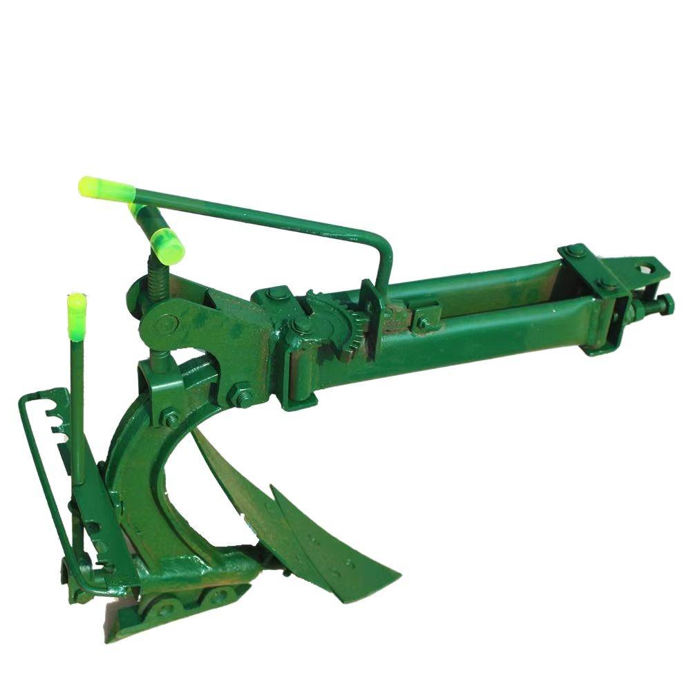 Reversible Double-Sided Mini-Tiller Plow with Cultivating and Furrow Plowshare
