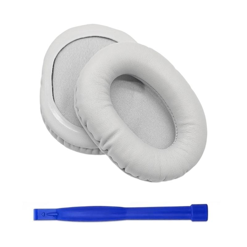Replacement Earpads Ear Cushions Set Ergonomic for Headphones Comfortable Ear Sleeve Covers Protein Leather/Meshed