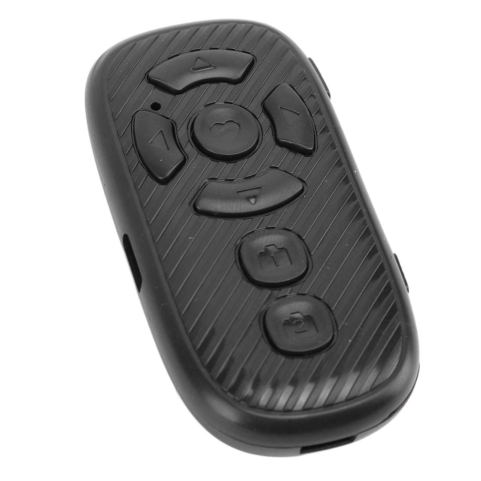 

Пульт дистанционного управления с прокруткой страниц Перелистывание страниц Bluetooth Камера Затвор Видео Запись Пульт дистанционного управления для Android чёрный