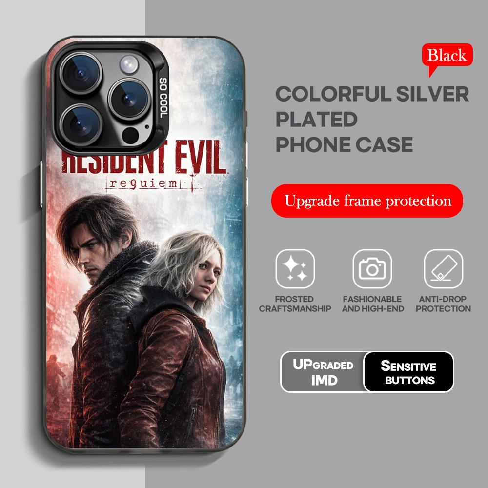 

новый чехол для телефона Resident Evil Requiem для Samsung Galaxy S26 S25 S24 S23 S22 S21 S20 Note20 FE Ultra Edge Plus 4G 5G Anti Samsung S24 Plus 5G