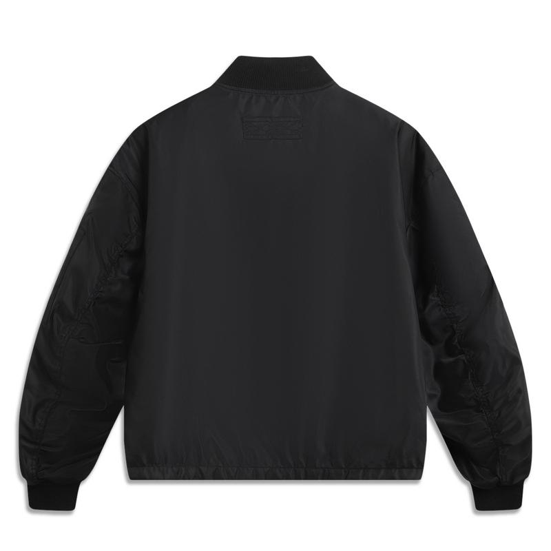 Li Ning Outdoor CF Reflective Loose Cotton Comfortable Jacket Men Jackets AJDV211-4