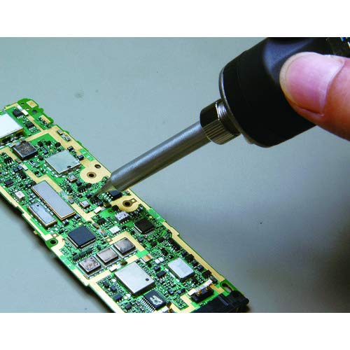 HOZAN HS-26 Temperature-Controlled Soldering Iron, Lead-Free Solder Compatible, Integrated Temperature Control Circuit, Temperature Setting 200-500°C