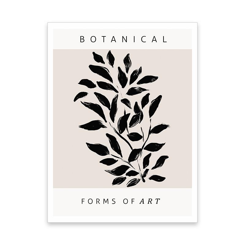 Boho Abstract Line Botanical Leaves Simplicity Posters Canvas Painting Wall Art Print Pictures Living Room Interior Home Decor